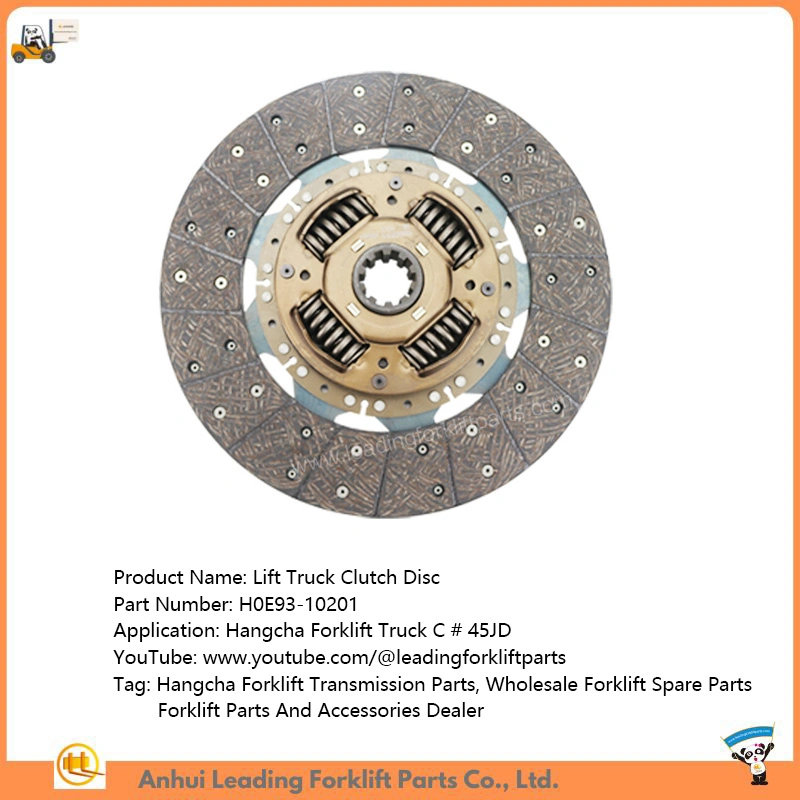 Forklift Transmission Parts Hangcha Lift Truck Clutch Disc H0e93-10201