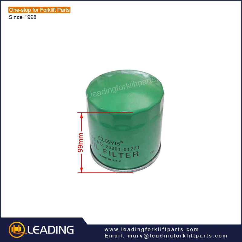 Forklift Spare Parts Oil Filter Cartridge for Heli H2000 Heli 25 Forklift Cpcd25