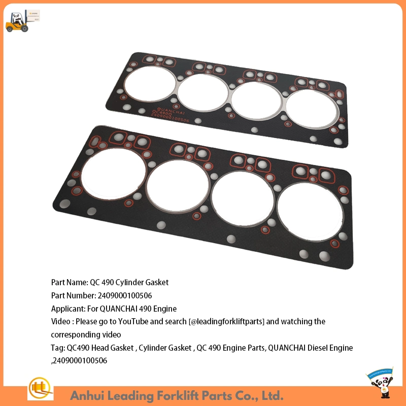 Quanchai 490 Cylinder Gasket