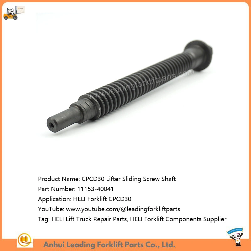 Heli Cpcd30 Lift Truck Repair Parts Forklift Sliding Screw Shaft 11153-40041