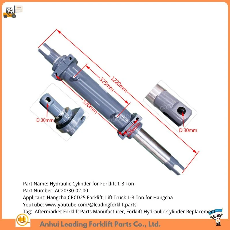 Xy lanh bộ chuyển đổi bên xe nâng Hangcha Cpcd25 để bán Forklift Aftermarket Nhà sản xuất bộ phận