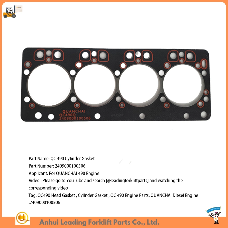 Quanchai 490 Cylinder Gasket