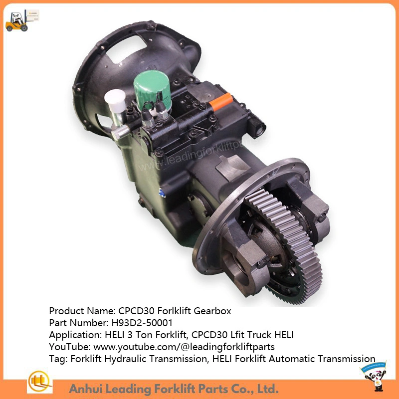 Cpcd30 Forklift Gearbox Hydraulic Transmission Heli Lift Truck Parts Supplier H93D2-50001