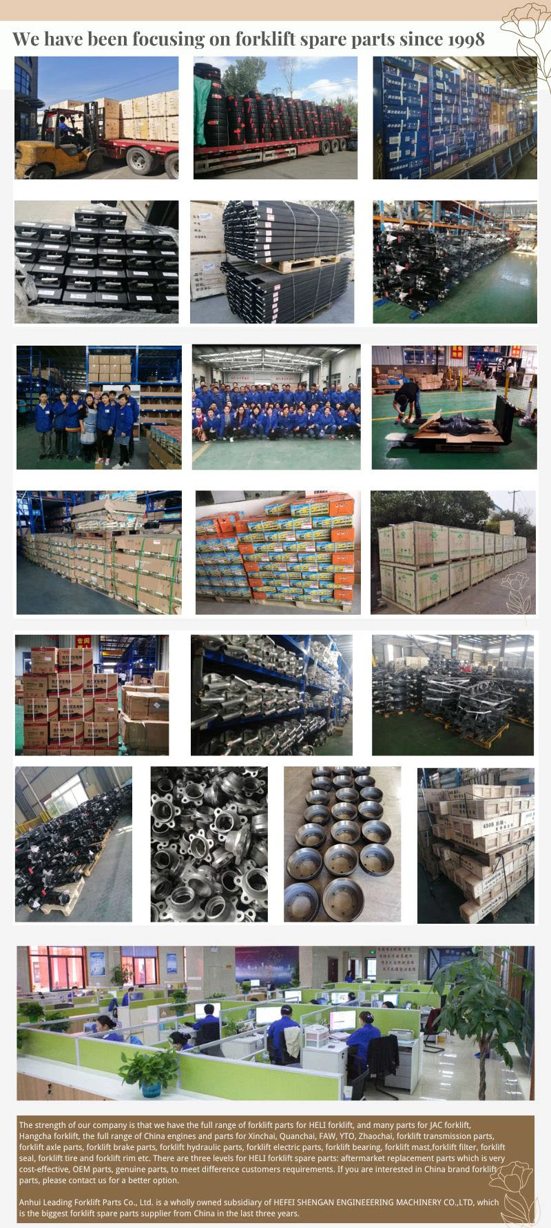 Hydraulic Electric Control Valve Forklift Hydraulic Parts for Heli Cpcd100 15793-80291b