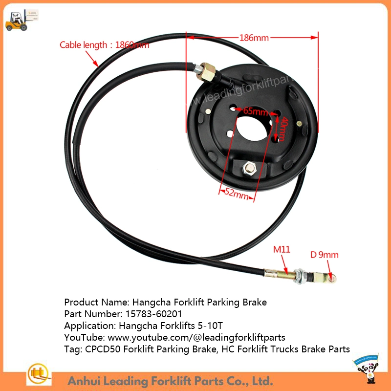 Cpcd30 Lift Truck Parts Supplier Brake Forklift for Heli Trucks Brake Parts