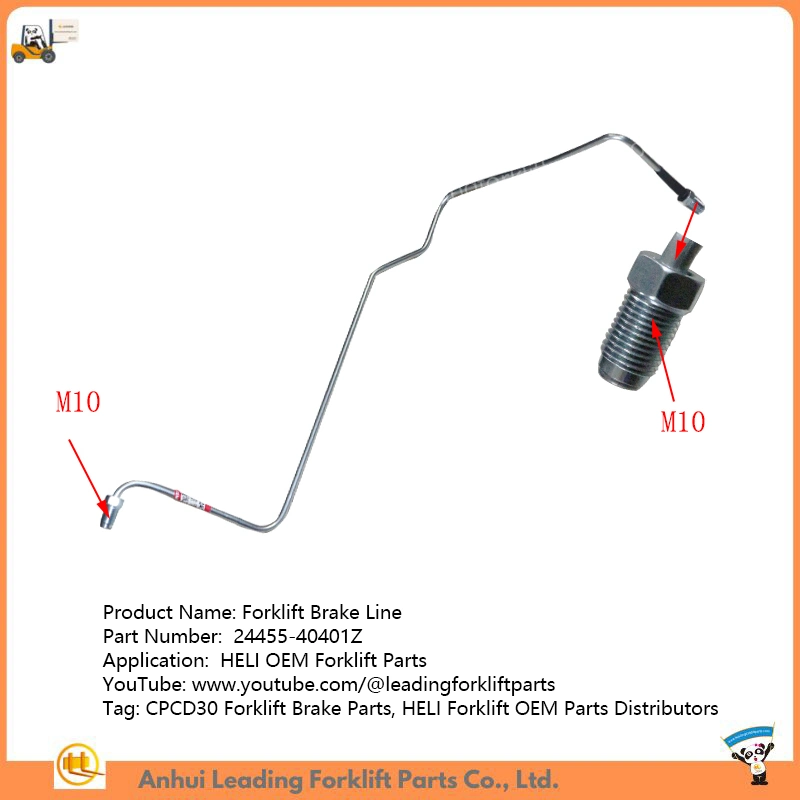 Forklift Brake Pipe for Heli Reach Truck Brake Parts Q60h0-98341