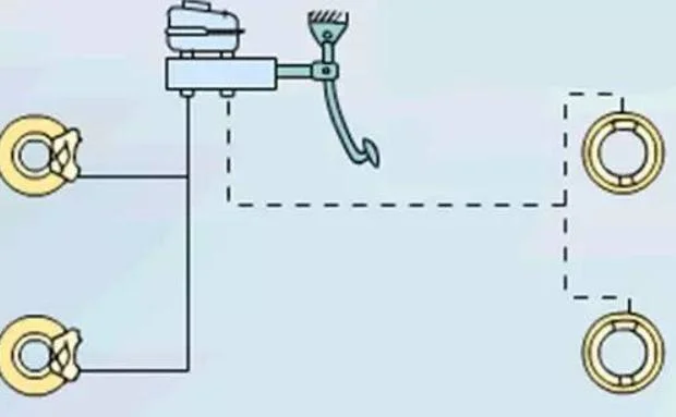 Forklift Brake Master Cylinder 25595-40302 for Heli Forklift 3 Ton