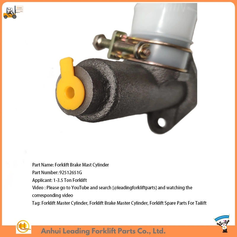 Forklift Brake Master Cylinder for Tailift