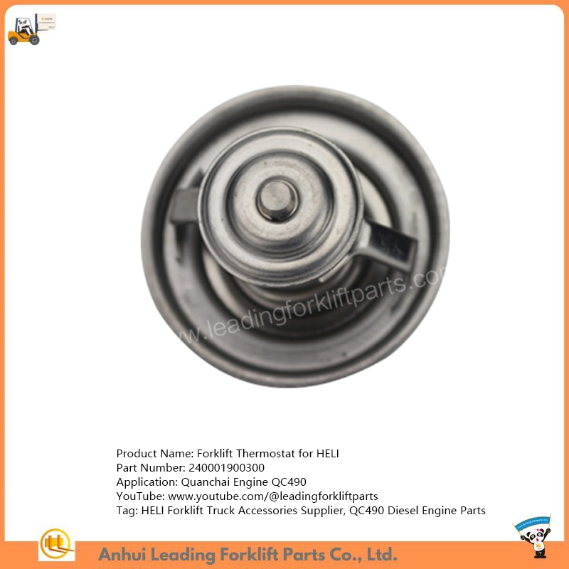 Heli Forklift Truck Accessories Supplier Thermostat for Quanchai Engine QC490 240001900300