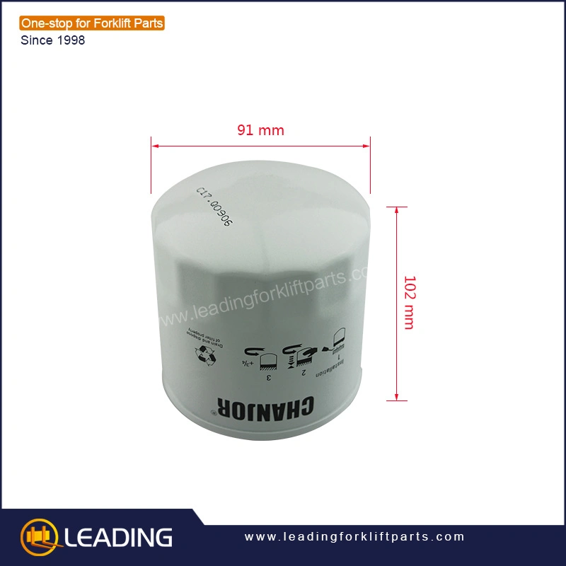 Lift Truck Oil Filter for Lonking Forklift Diesel Engine