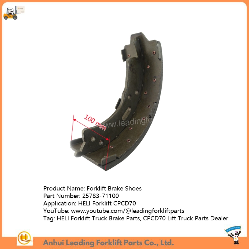 Heli Lift Truck Brake Parts Cpcd70 Forklift Brake Shoes Pads Supplier