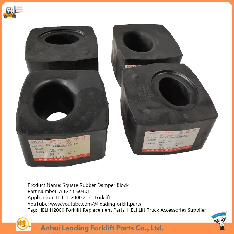 Forklift Rubber Damper Block Cpcd30 Lift Trucks Parts Replacement for Heli H2000