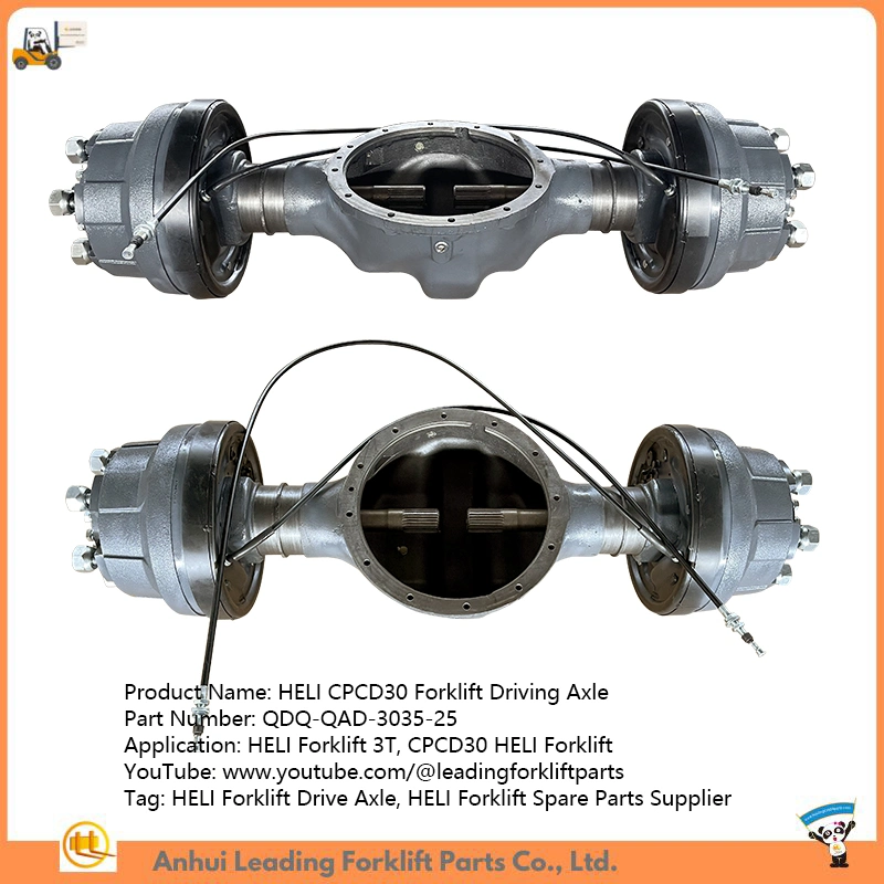 Heli Forklift Drive Axle Front Axle Cpcd30 Aftermarket Lift Truck Parts Manufacturers