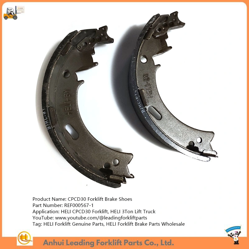 Heli Lift Truck Brake Parts Cpcd70 Forklift Brake Shoes Pads Supplier