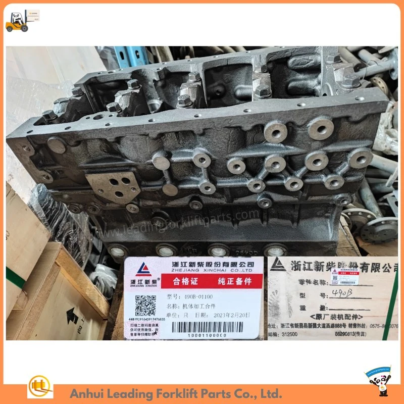 Zhejiang Xinchai 490 Diesel Engine Parts Cylinder Block for Heli Forklift Engine