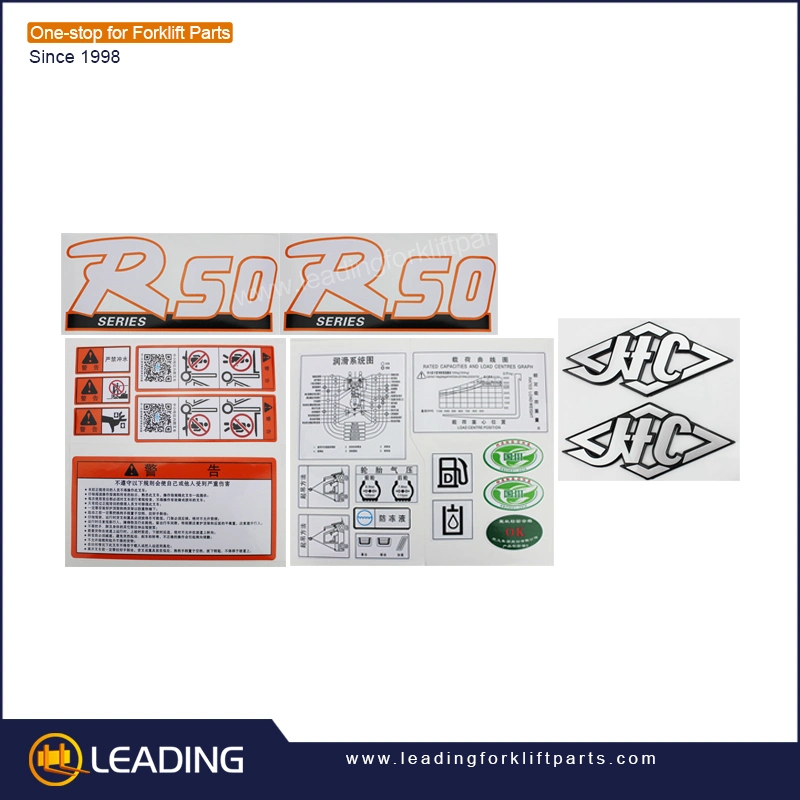 Adhesivo De Alta Calidad Personalizado PARA Carretillas Elevadoras