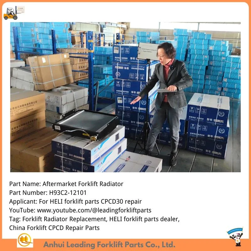 Aftermarket Forklift Radiator From Heli Spare Parts Dealer China Forklift Cpcd30 Repair