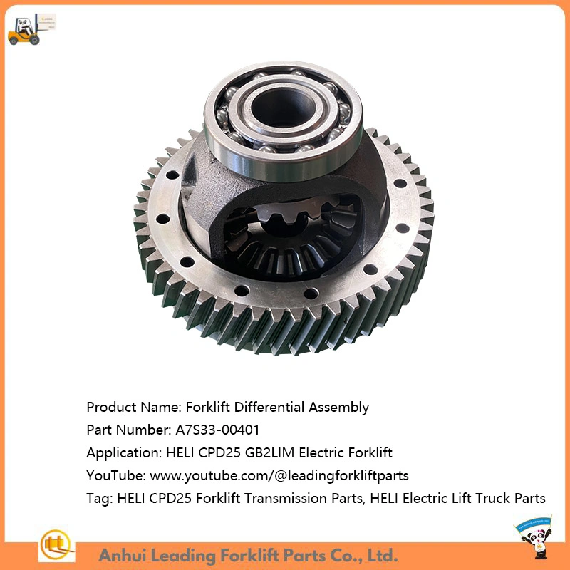 A7s33-00401 Differential for Heli Cpd25 GB2lim Forklift Electric Lift Truck Parts Supplier