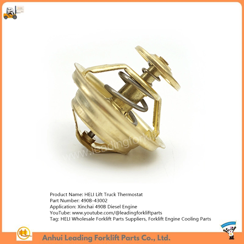 Heli Forklift Truck Accessories Supplier Thermostat for Quanchai Engine QC490 240001900300