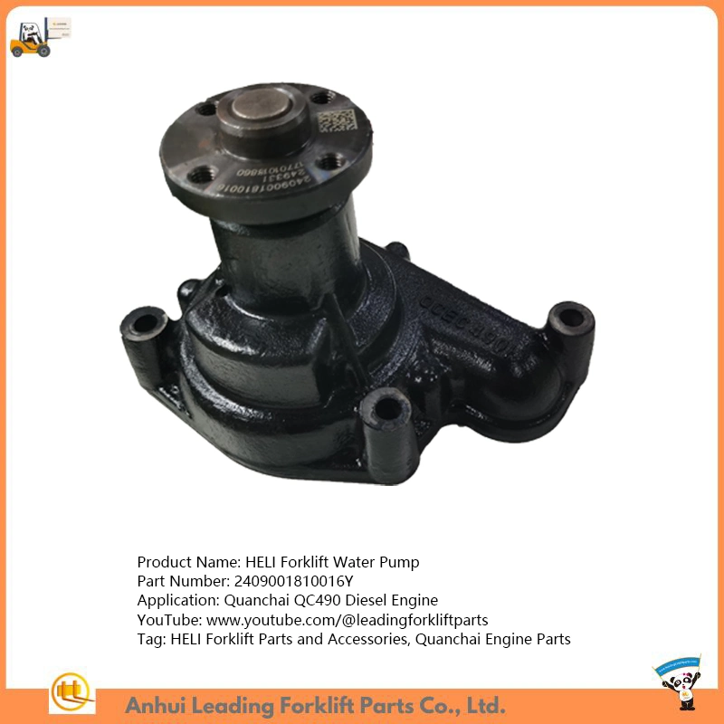 Forklift Engine Cooling Parts Water Pumps for Hangcha Forklift Spare Parts