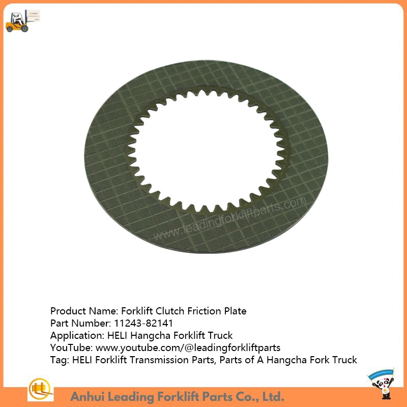 Heli Forklift Transmission Parts Fork Truck Clutch Friction Plate 11243-82141