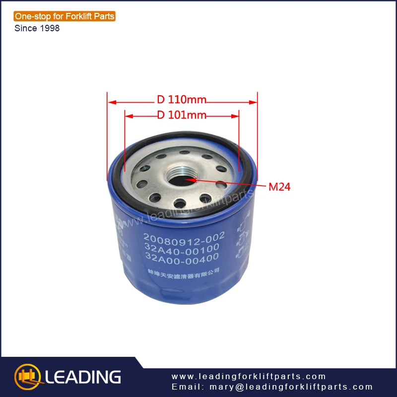 Lift Truck Oil Filter for Lonking Forklift Diesel Engine