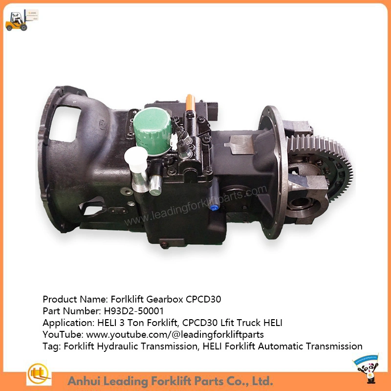 Cpcd30 Forklift Gearbox Hydraulic Transmission Heli Lift Truck Parts Supplier H93D2-50001