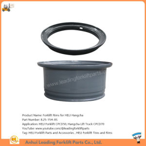 Heli Forklift Truck Lift Wheels lốp xe nâng và vành cho Lốp sau