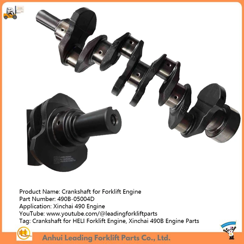 490b-05004D Crankshaft for Xinchai 490 Engine Heli Forklift Engine Parts Supplier