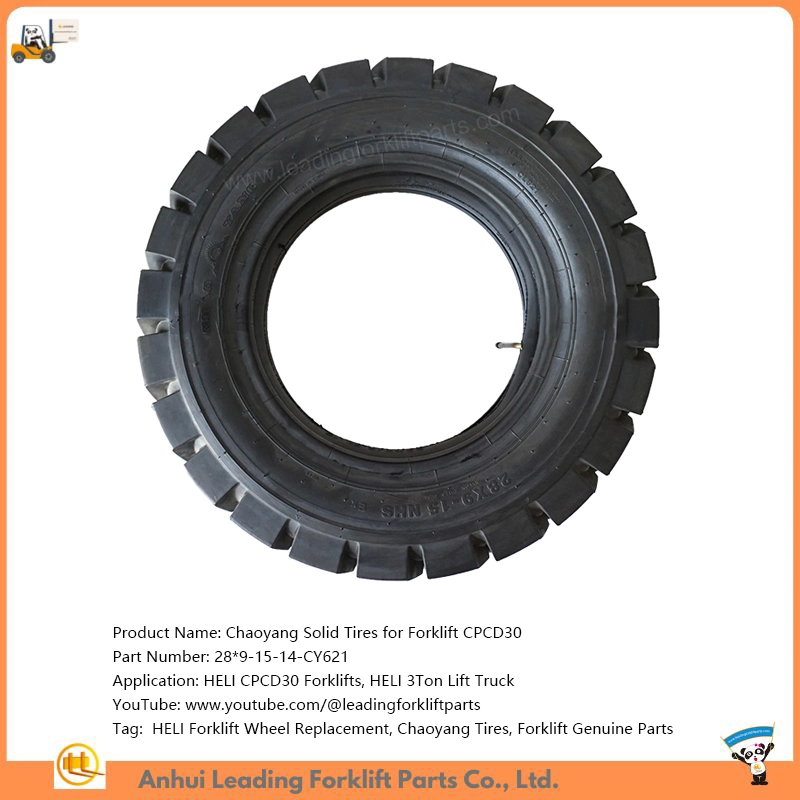 Heli Forklift Truck Wheels Lift Truck Tires and Rims for Rear Tires