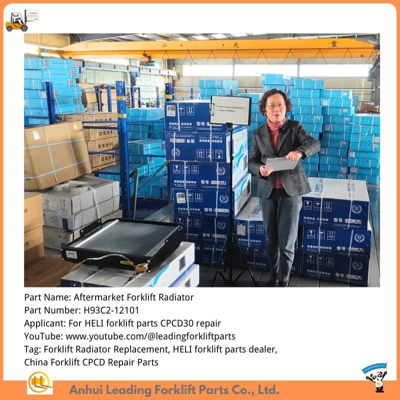 Aftermarket Forklift Radiator From Heli Spare Parts Dealer China Forklift Cpcd30 Repair