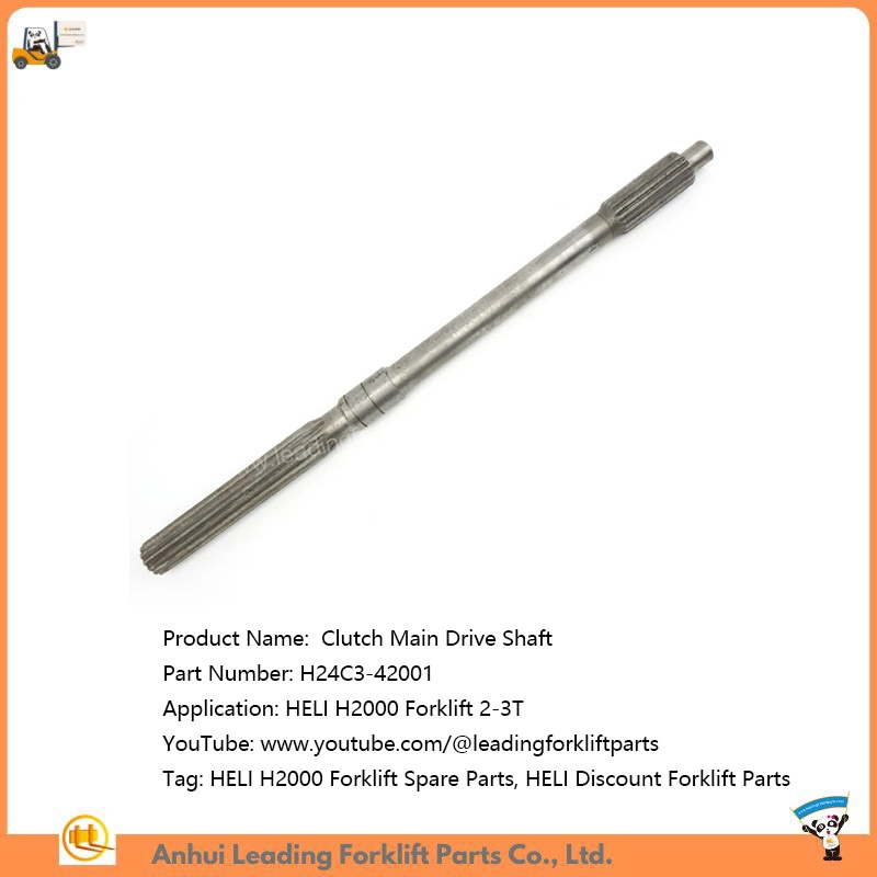 Clutch Main Drive Shaft Heli H2000 Forklift OEM Parts Discount Forklift Accessories