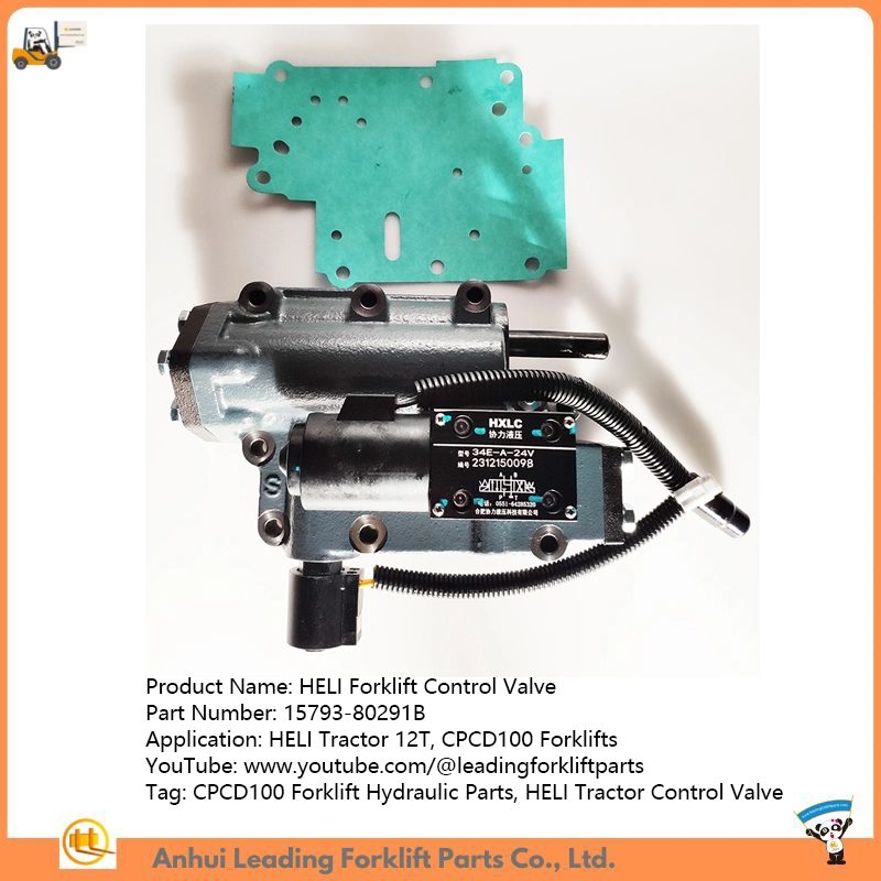 Hydraulic Electric Control Valve Forklift Hydraulic Parts for Heli Cpcd100 15793-80291b