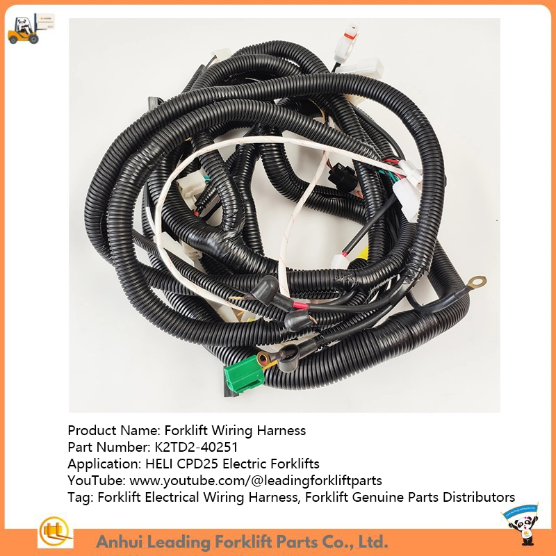 Heli Electric Forklift Parts Distributors Cpd25 Electrical Wiring Harness K2td2-40251