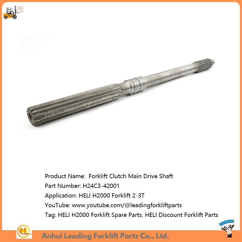 Clutch Main Drive Shaft Heli H2000 Forklift OEM Parts Discount Forklift Accessories