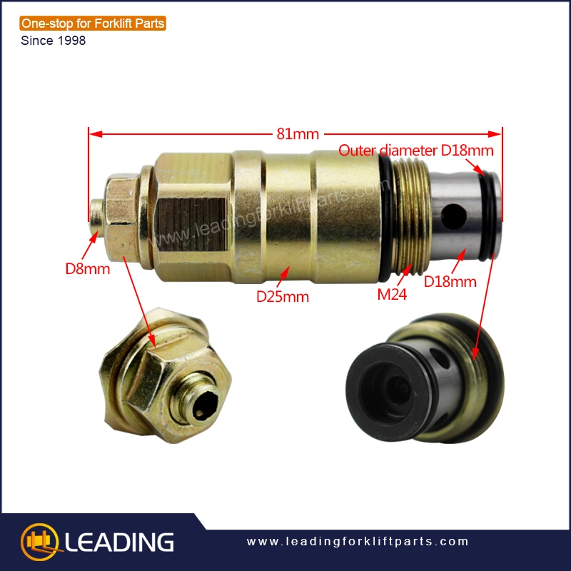 Forklift Control Valve Shut off Valve Stop Valve