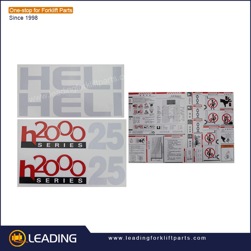 Wholesale Custom Printing Forklift Decal Kit for Heli Hangcha