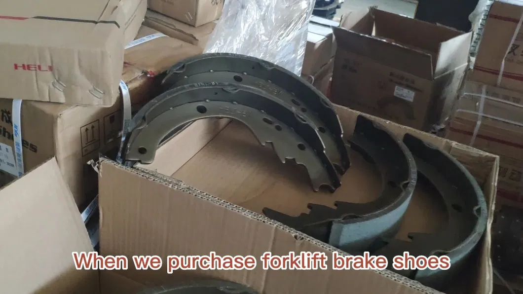 China Heli Forklift Parts Supplier Brake Pads Shoes for Cpcd30 Cpcd35 Cpcd70