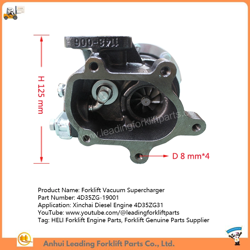 Heli Forklift Genuine Parts Supplier Supercharger for Xinchai Diesel Engine 4D35zg31