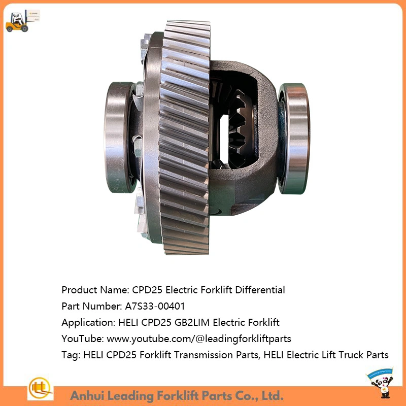 A7s33-00401 Differential for Heli Cpd25 GB2lim Forklift Electric Lift Truck Parts Supplier