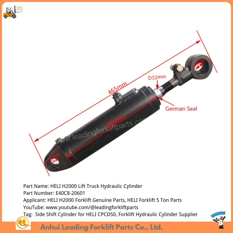 Heli 5ton Forklift Hydraulic Side Shift Cylinder Heli H2000 Forklift Genuine Parts