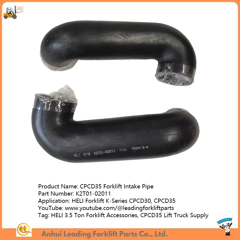 Forklift Intake Pipe Heli 3.5 Ton Lift Truck Parts K-Series Air Hose