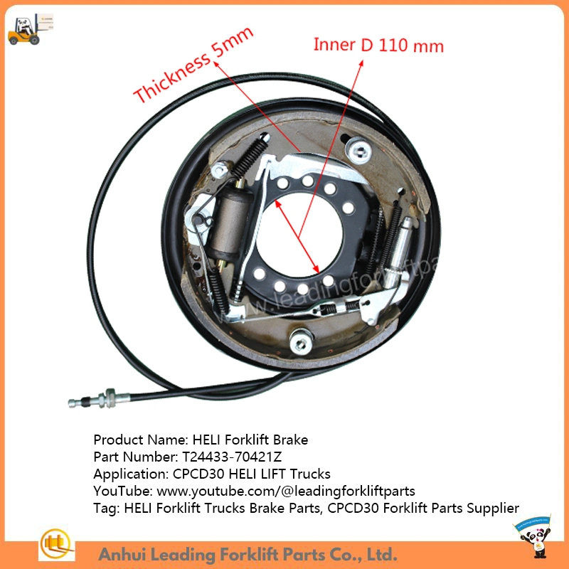 Cpcd30 Lift Truck Parts Supplier Brake Forklift for Heli Trucks Brake Parts